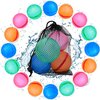 16x Herbruikbare Waterballonnen Deluxe - 16 Stuks - Waterbalonnen Zelfsluitend - Herbruikbaar - Duurzaam - Waterspeelgoed - Buitenspeelgoed