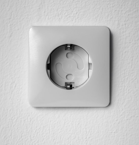 Stopcontactbeveiliging stopcontact kinderbeveiliging 50 stuks wit zelfklevend bol