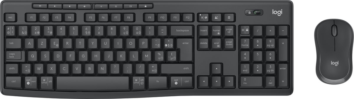 Logitech MK370 Combo for Business - BE AZERTY - ISO - Draadloos