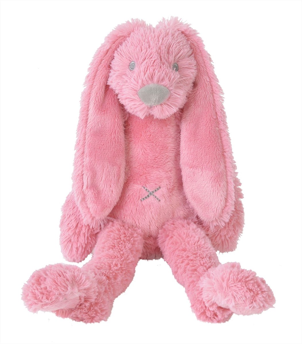 Happy Horse Konijn Richie Knuffel 28cm - Donkerroze - Baby knuffel — afbeelding 7