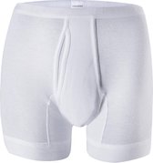 SCHIESSER Original Feinripp short (1-pack) - met gulp en lange pijpen - wit - Maat: 3XL