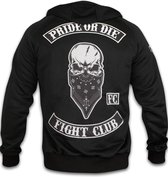 Hoodie PRiDEorDiE Fight Club Zwart maat L