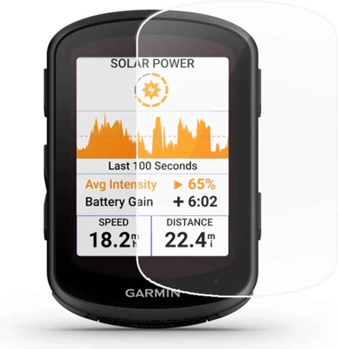 Screenprotector Geschikt voor Garmin Edge 540 – Gehard glas – Hoge kwaliteit screen protector – Tempered Glass 9H – 1 stuks