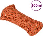 vidaXL-Boottouw-3-mm-500-m-polypropyleen-oranje