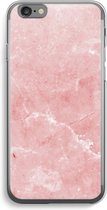 Case Company® - Hoesje geschikt voor iPhone 6 / 6S hoesje - Roze marmer - Soft Cover Telefoonhoesje - Bescherming aan alle Kanten en Schermrand