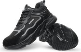 Chaussures de sécurité Shraks Moda - Chaussures de travail pour femmes et hommes - Embout en acier - Sneaker - Design respirant et léger - Taille 47