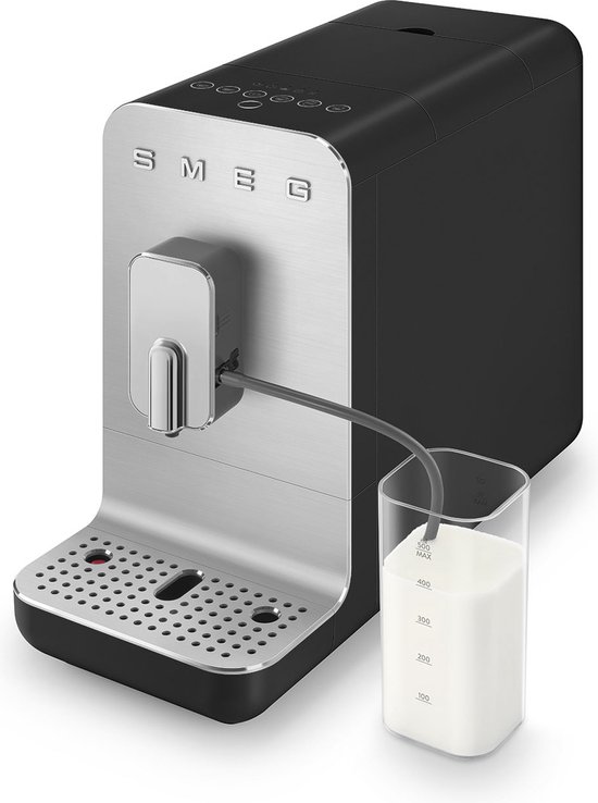 Garantie & reparatie - Smeg 8017709334970 - SMEG BCC13BLMEU - Volautomatische koffiemachine met melkreservoir - Mat Zwart