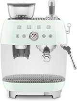 Bol.com SMEG EGF03PGEU - Espressomachine met geïntegreerde bonenmaler - Watergroen aanbieding