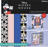 Kit de fabrication de cartes Mickey Mouse 15,2 x 15,2 cm (DYP0027)