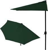 Parasol de balcon - demi parasol - 240 cm - vert