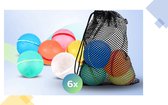 AM - Herbruikbare Waterballonnen 6 stuks - Merk AM- Zelfsluitend - premium kwaliteit- Waterbal - zelfsluitend