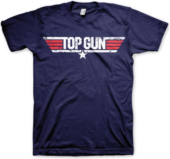 Top Gun Shirt - Classic logo maat 3XL