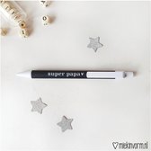 Pen - Superpapa - Cadeau - Papa - Vaderdag - Verjaardag