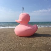 Goodnight Light - Duck Duck XL - roze - kleurveranderende waterproof LED drijvende lamp