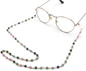 Brillenkoord - Brilkoord - Brilketting - Bril accessoires - 60 cm - Parels - Multicolor