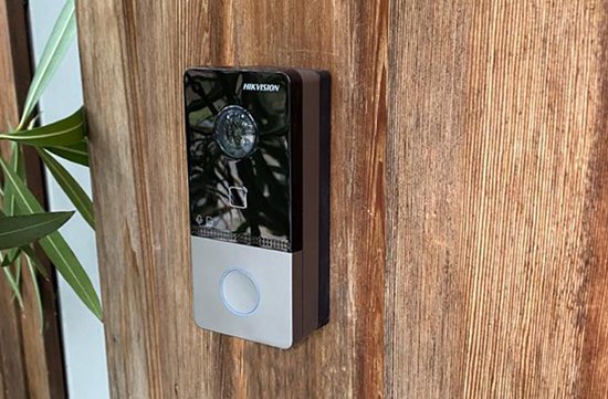 Hikvision - video deurbel - Slimme (draadloze) deurbel met intercom functie en PoE-  tring deurbel- deurbel met wifi - Hikvision