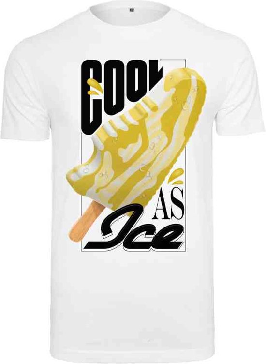 Mister Tee - Cool As Ice Heren T-shirt - XS - Wit