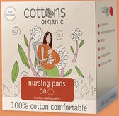 Cottons - Zoogcompressen - 30st- 100% Natuurlijke Katoen