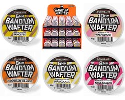 Sonubaits Band'um Wafters 10mm – Critically Balanced Hookbaits voor Method Feeder en Pellet Waggler - Smaak : Krill & Squid