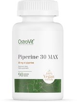 Supplementen - Piperine 30mg MAX 90 Tablets - VEGAN - OstroVit