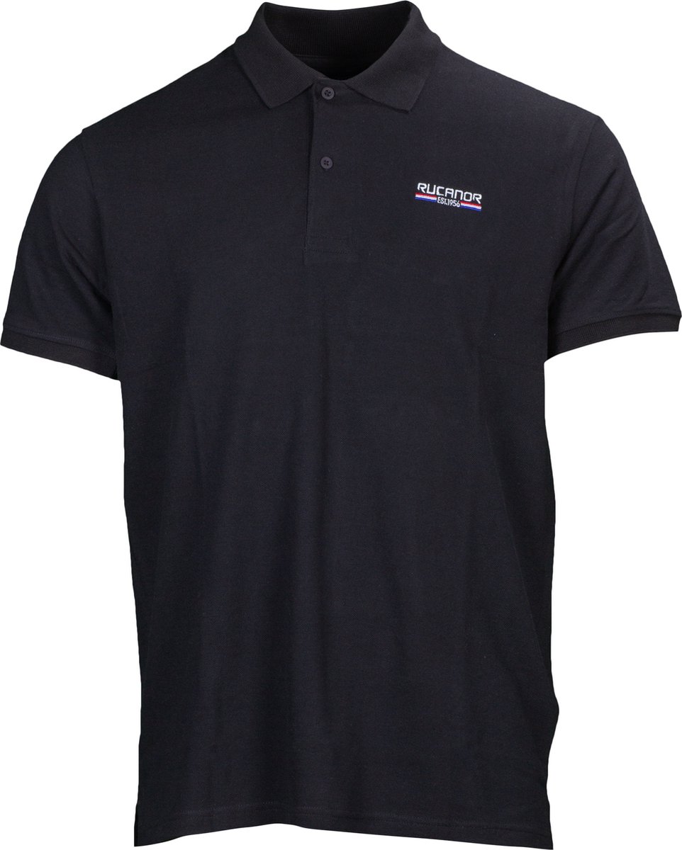 Rucanor Rodney Polo Shirt Heren Zwart Maat Xl