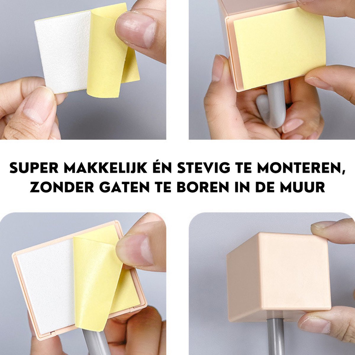 Kinderkleerhangers 18 stks Cartoon Muurkat Haken Zelfklevende kapstok Sleutelhouder Haken Haak voor kinderen Kinderhangers (diverse kleuren 15.5X7.5CM