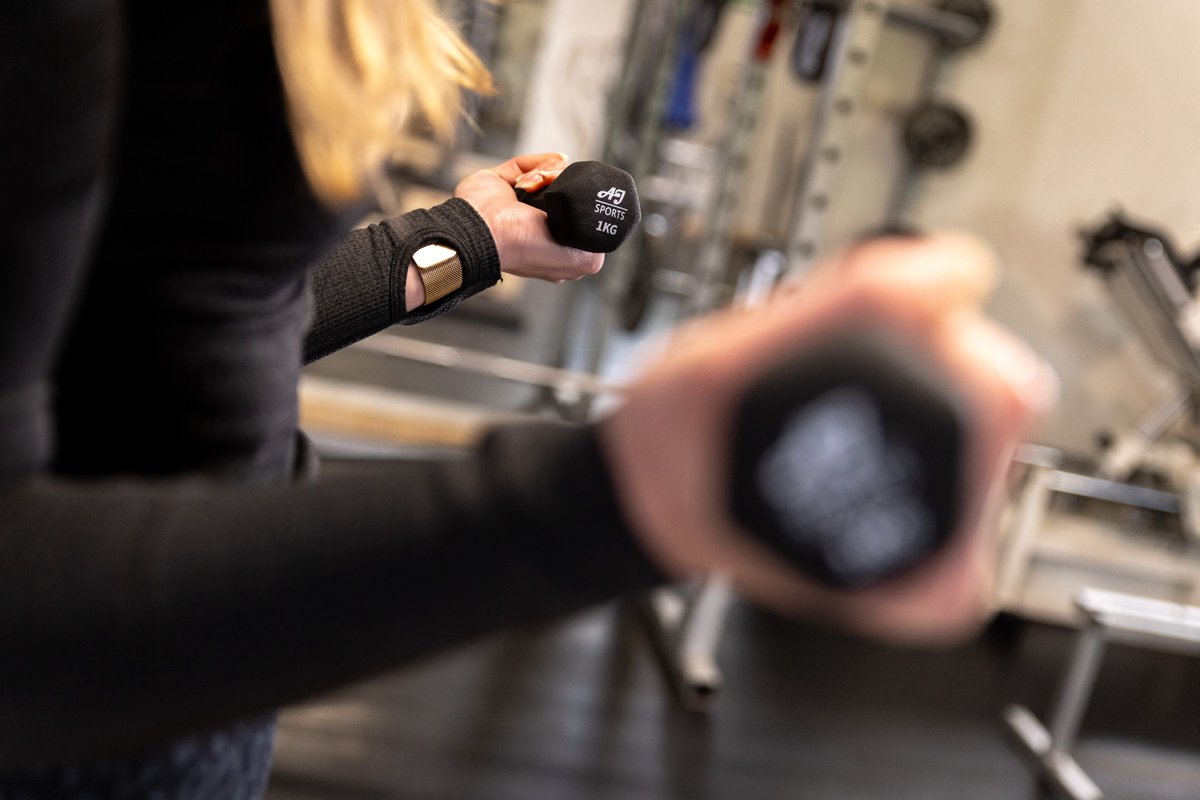 AJ-Sports Dumbells 1 kg - 2 x 1 kg dumbell - Gewichten - Dumbells set - Gewichten set - Halterset - Fitness gewichten - Krachttraining - Fitness – foto 7