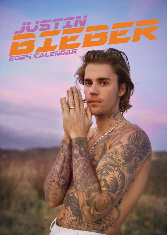 Justin Bieber Calendrier 2024 A3