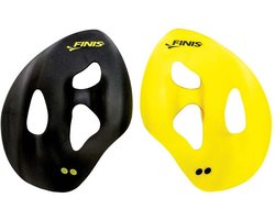 Finis - iso paddles - maat S- Geel