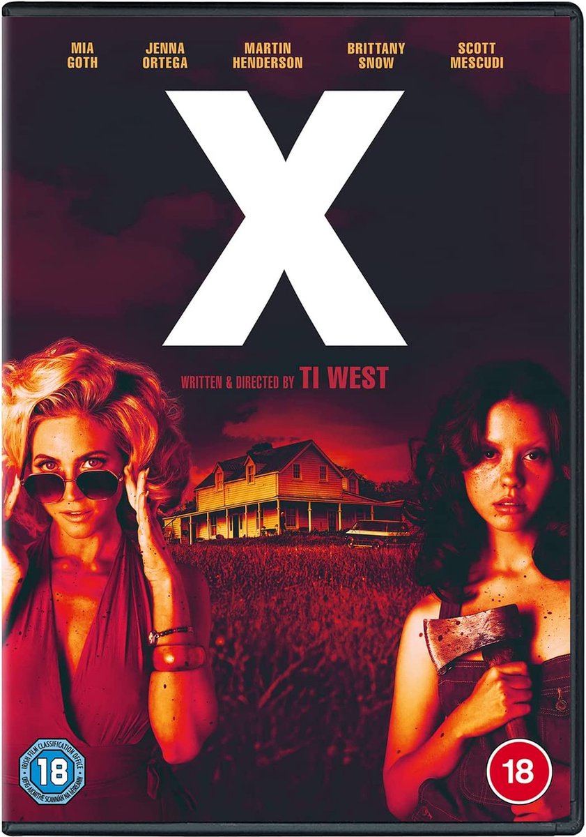 X (DVD) (DVD), Scott Mescudi, Beittany Snow, Jenna Ortega | DVD | bol