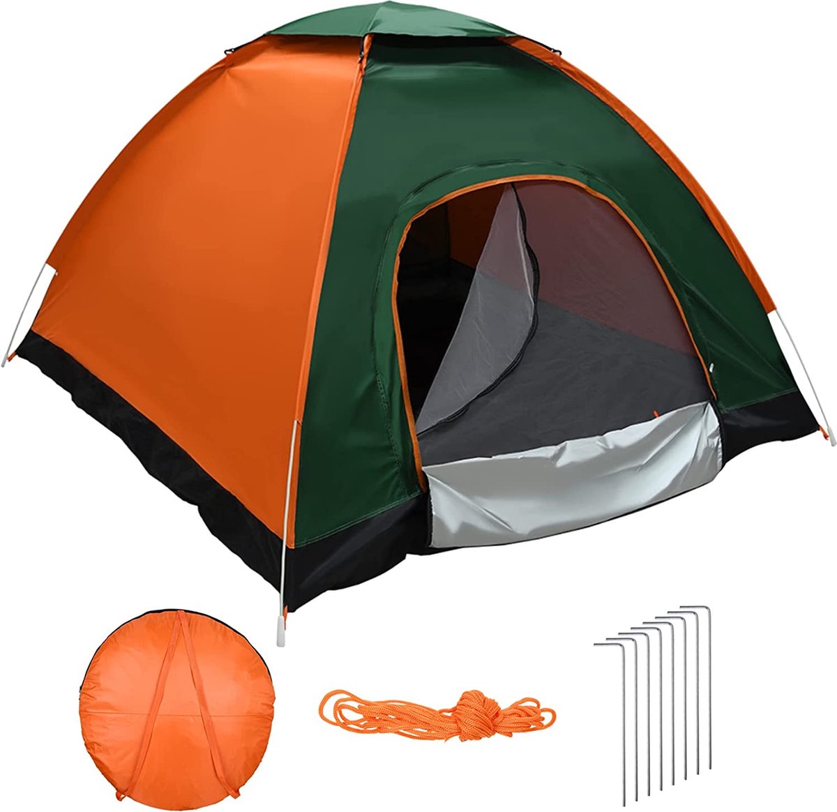 2-3 Persoons Tent Strandtent Pop-up Instant Tent Waterdichte Tent Lichtgewicht Kamperen Ademend voor Kamperen, Klimmen, Vissen, Survival of Festival