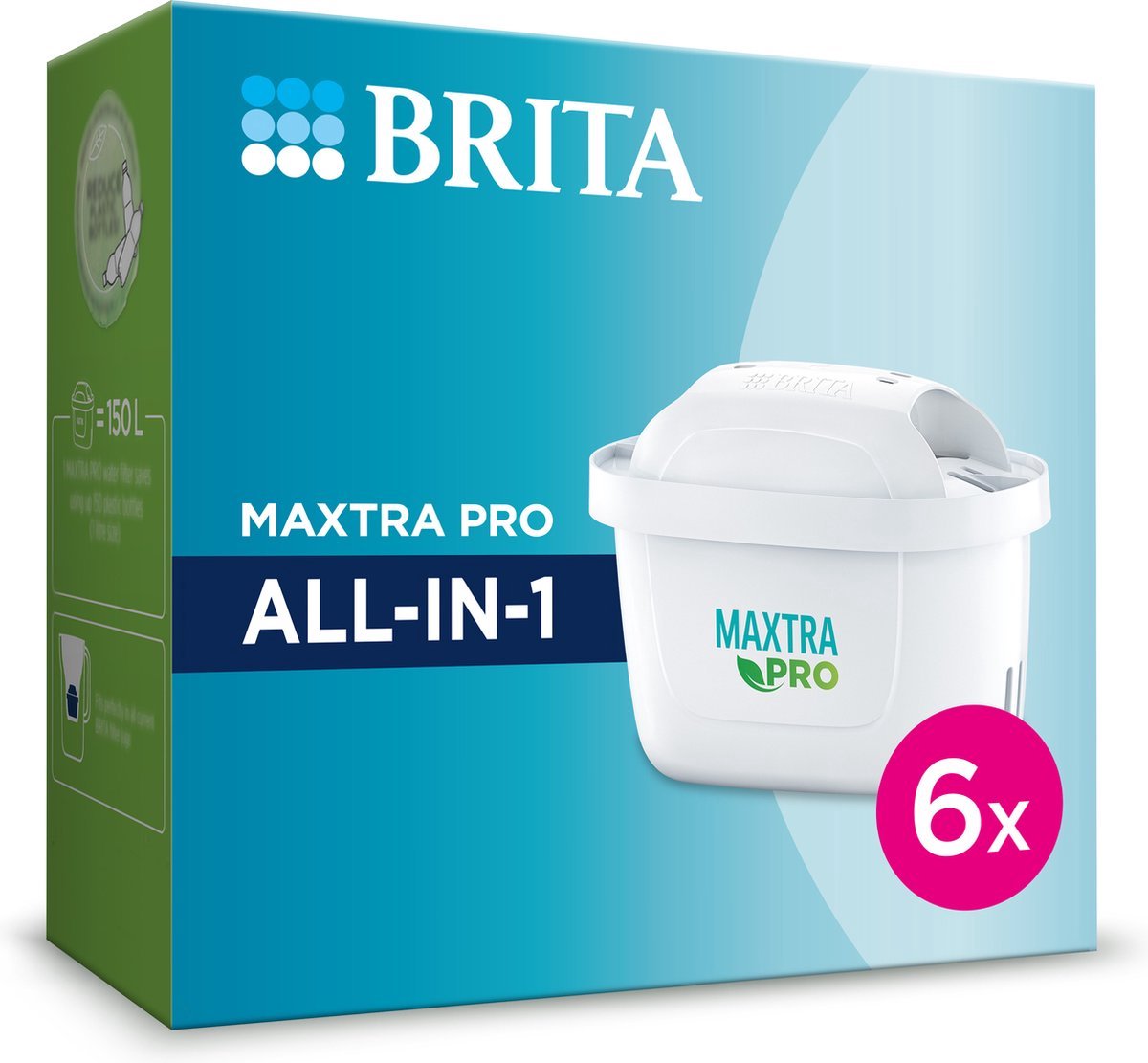 BRITA Maxtra Cartouches pour Filtre à Eau – Lot de 6 (EU Version) :  : Cuisine et Maison