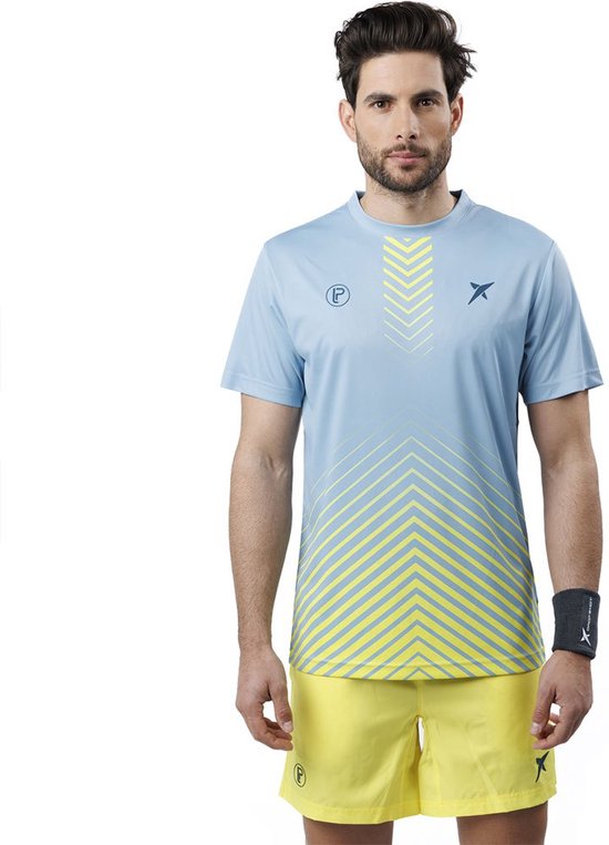 Drop Shot - T-Shirt - Bentor Lima - Lichtblauw - Maat XL