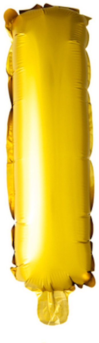 Folie Ballon Letter 16″ I - Goud | 41 cm