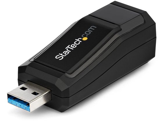 StarTech.com Adaptateur Réseau USB 3.0 vers RJ45 Gigabit Ethernet - 10/100/1000Mbps - Noir