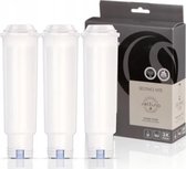 3 pièces Filtres à eau adaptés au filtre à eau Melitta Pro Aqua Claris 6762511 / Filtre à eau Krups Claris F088 / Filtre à eau Nivona Claris 390700100
