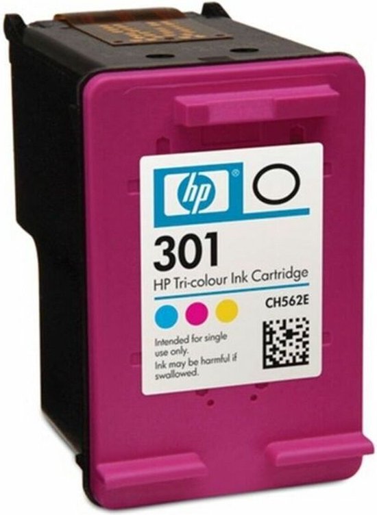 HP 301 - Inktcartridge / Normale Capaciteit / Kleur | bol.com