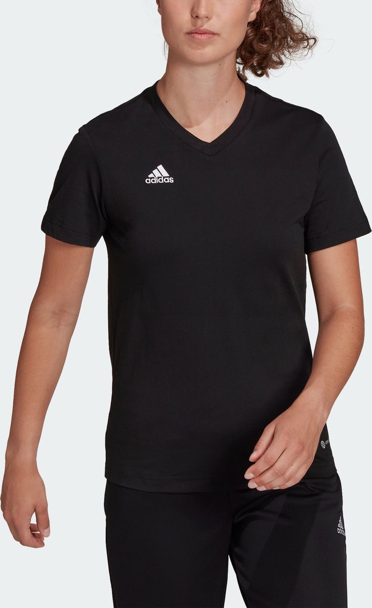 adidas Performance Entrada 22 T-shirt - Dames - Zwart - L
