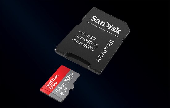 Carte mémoire SD SANDISK XC Ultra Classe 10 (140Mo/s) - 64GB