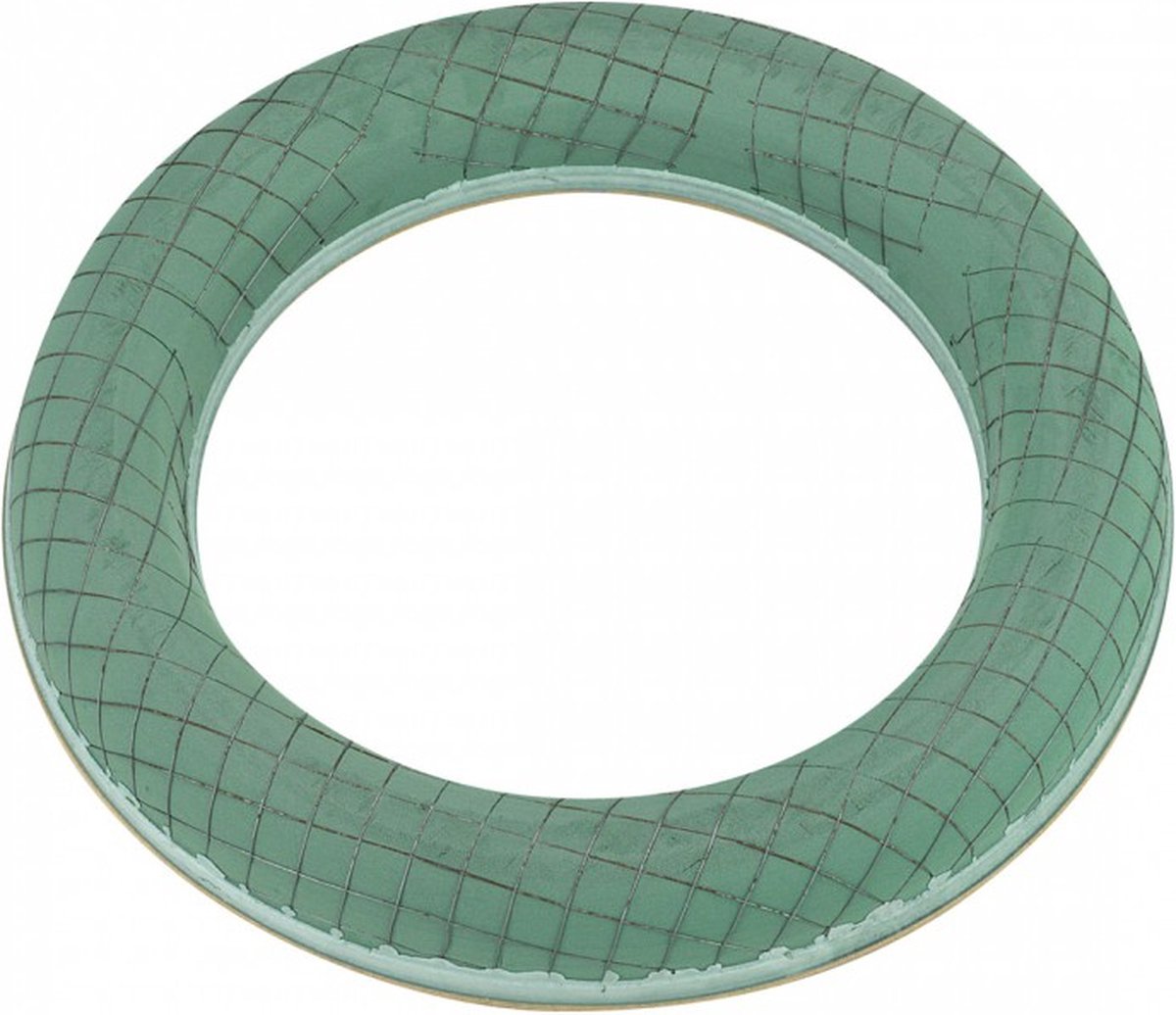 OASIS® Steekschuim Krans Ø56x7cm | 2 stuks