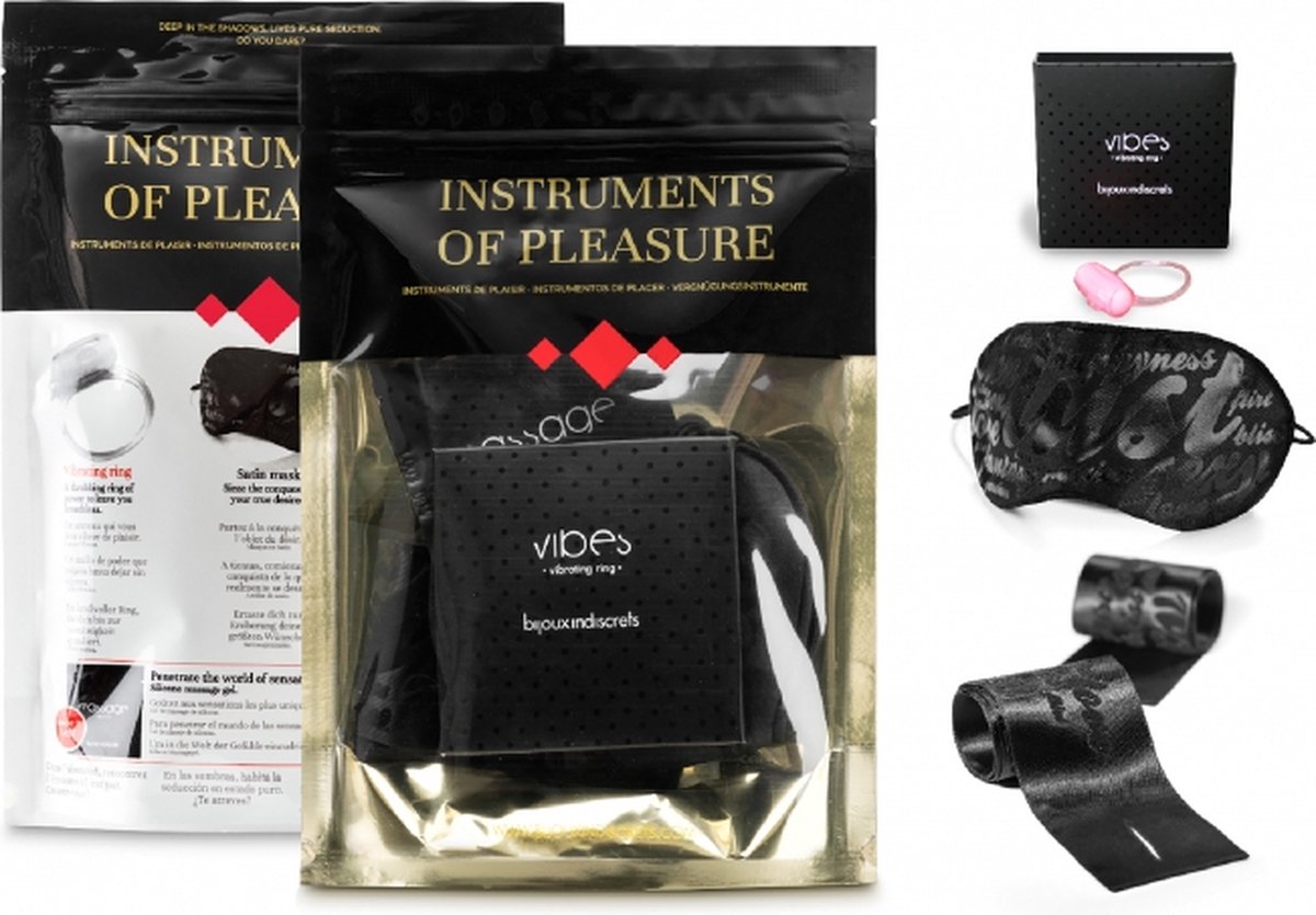 Goedkoopste Bijoux Indiscrets Instruments of Pleasure Geschenkset - Rood