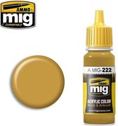 AMMO MIG 0222 RLM 79 Sand Yellow - Acryl Verf flesje