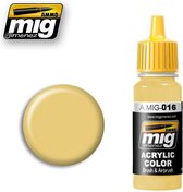 AMMO MIG 0016 Tan RAL 8020 - Acryl Verf flesje