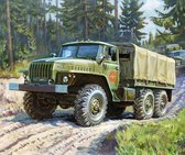 Zvezda - Ural Truck (Zve7417) - modelbouwsets, hobbybouwspeelgoed voor kinderen, modelverf en accessoires