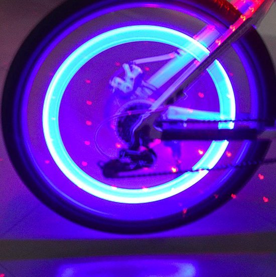LED Wiel Verlichting - Buitenshuis - Geschikt voor iedere fiets -  Universeel -... | bol.com