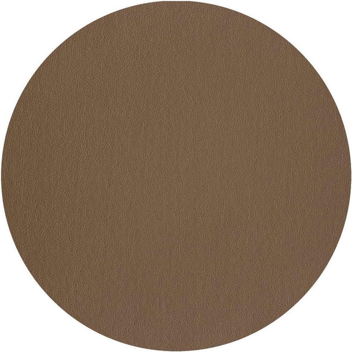 ASA Selection | Placemat | Leather Optic Fine | Rond | PVC - Lederoptiek | Bruin | 38CM