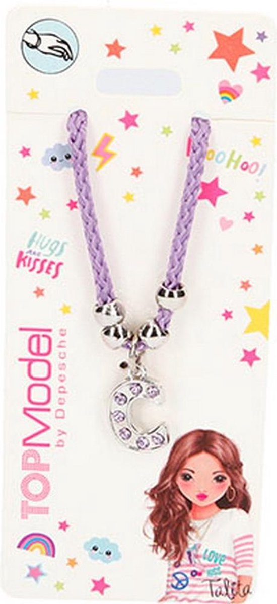 Depesche - TOPModel alfabet armband met de letter C