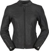 Furygan Kristen Vented Black Leather Motorcycle Jacket 2XL