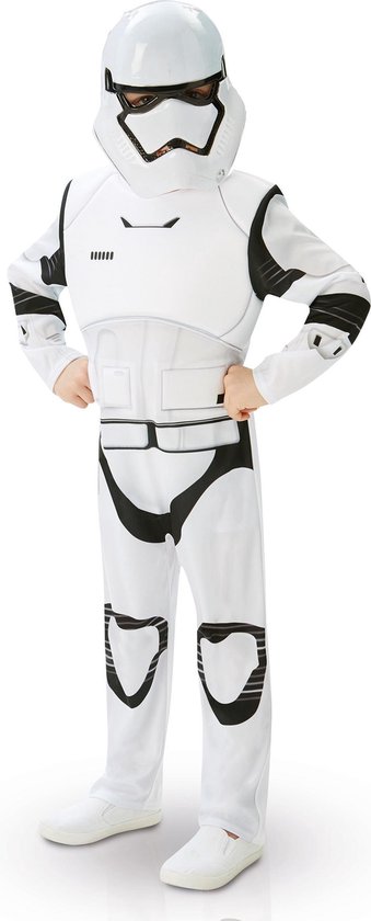 Star Wars VII Stormtrooper Deluxe Taille 122/128 - Déguisement