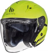 Helm MT Jet Avenue fluor geel XL